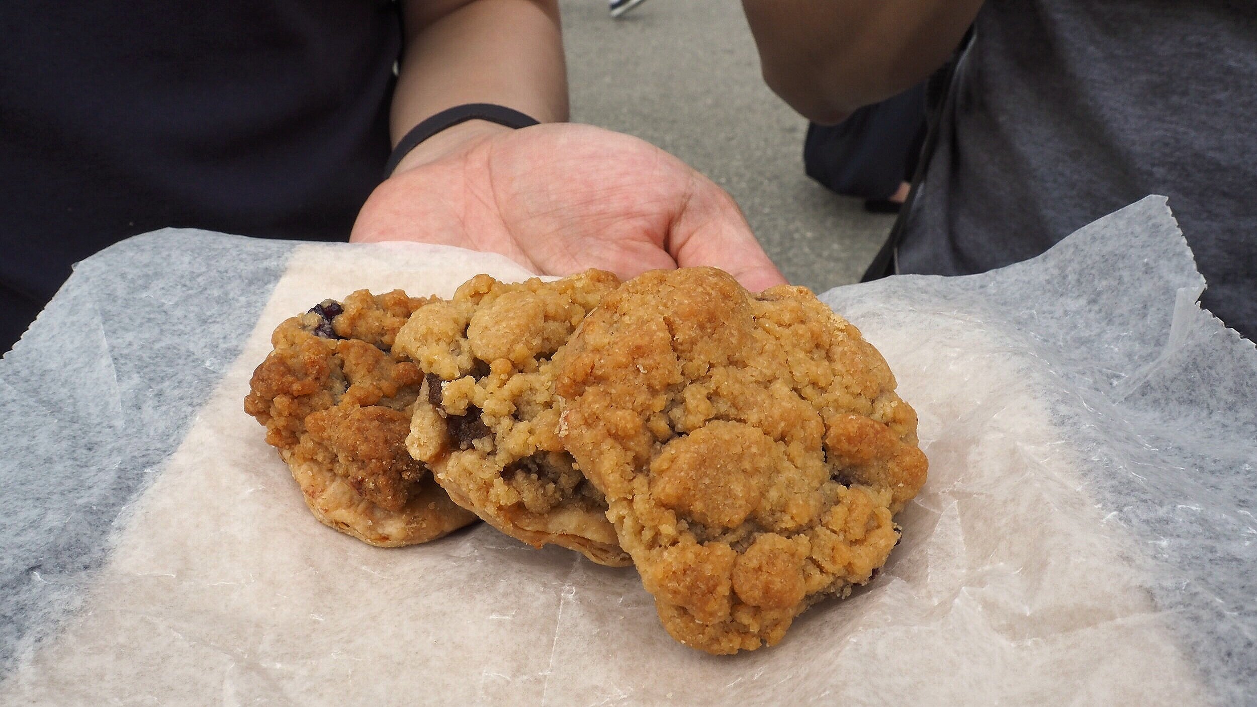 Pie crust cookies from Janie’s