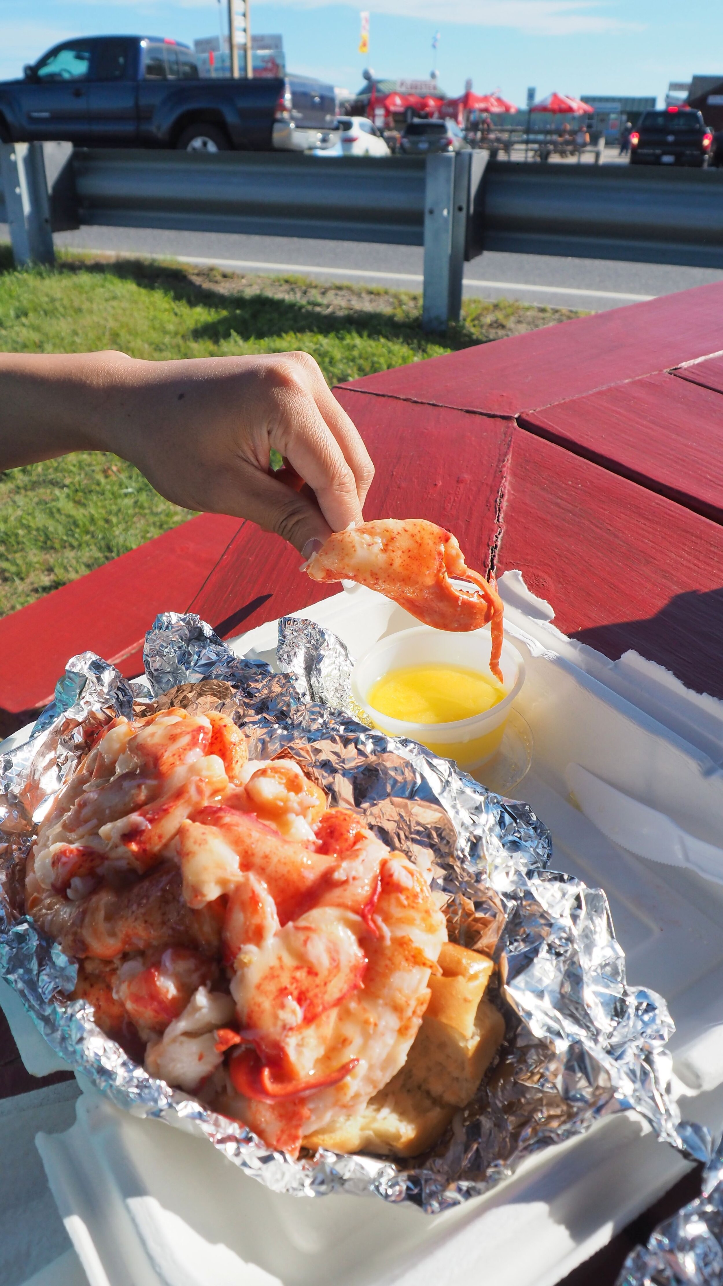 Red’s Eats Lobster roll
