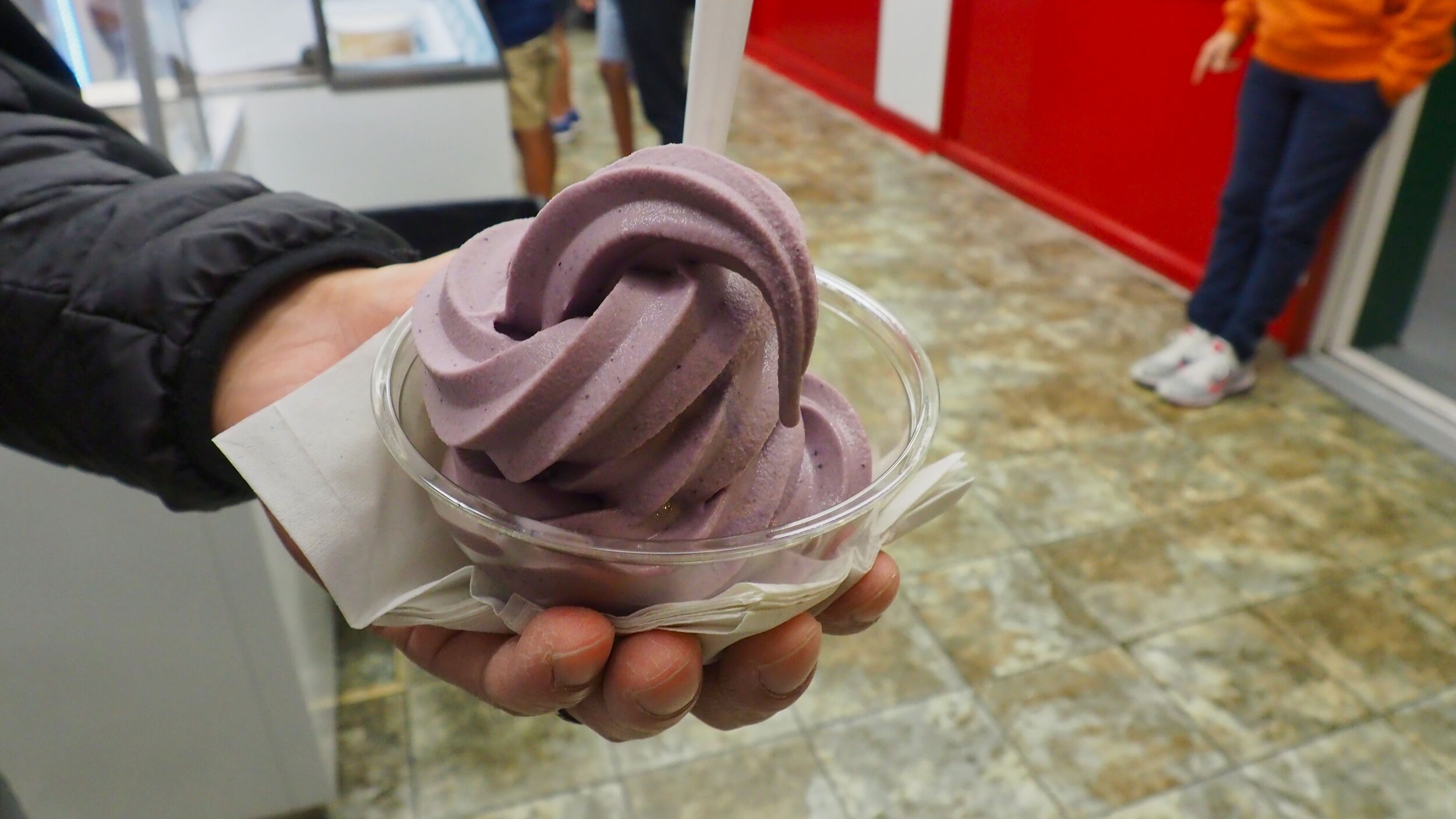 CJ Blueberry Soft Serve