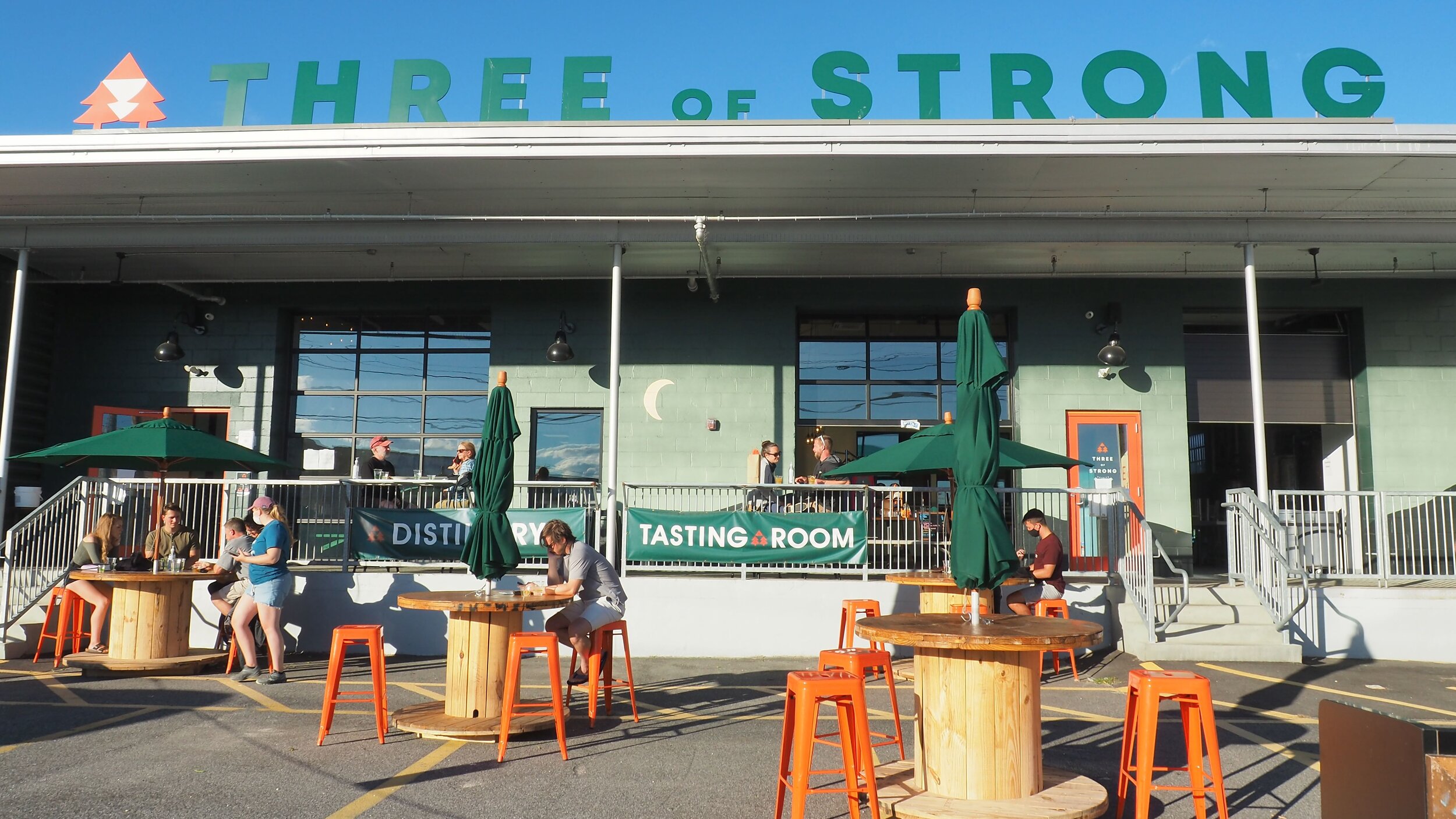 Three of Strong Distillery