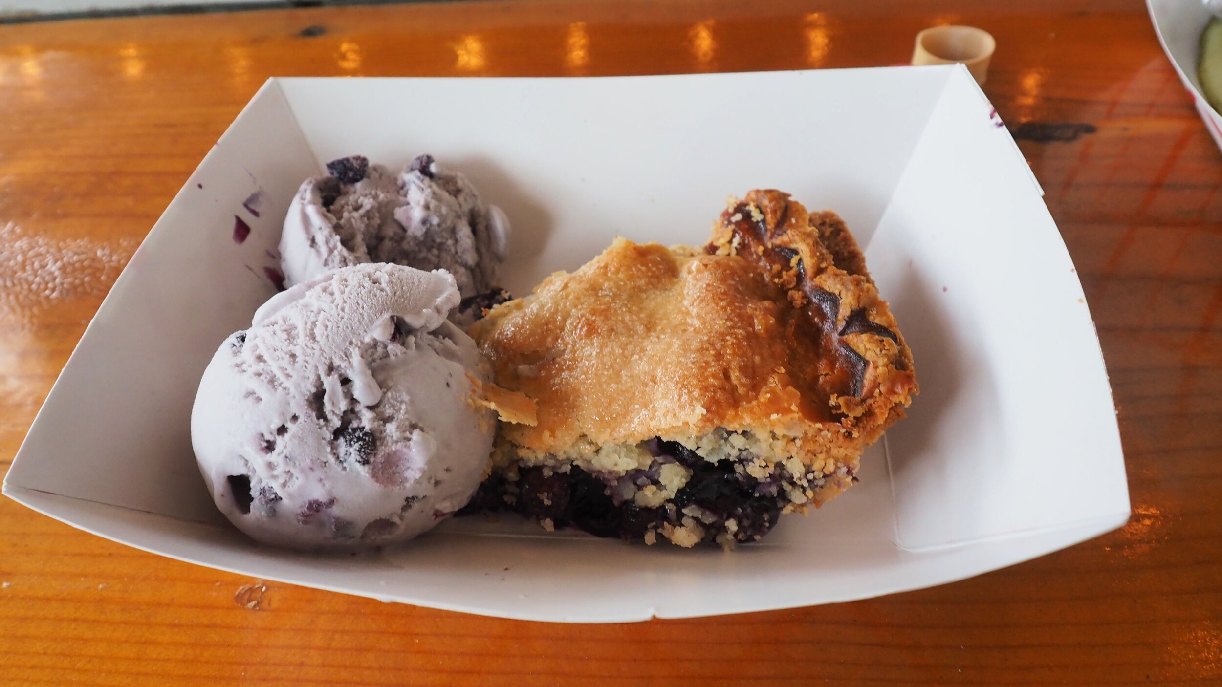 Travelin Lobster Ice Cream Cobbler