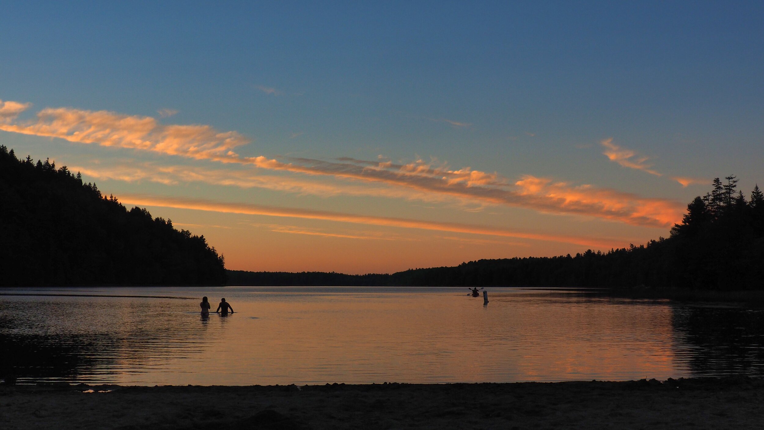 Echo Lake Beach Acadia