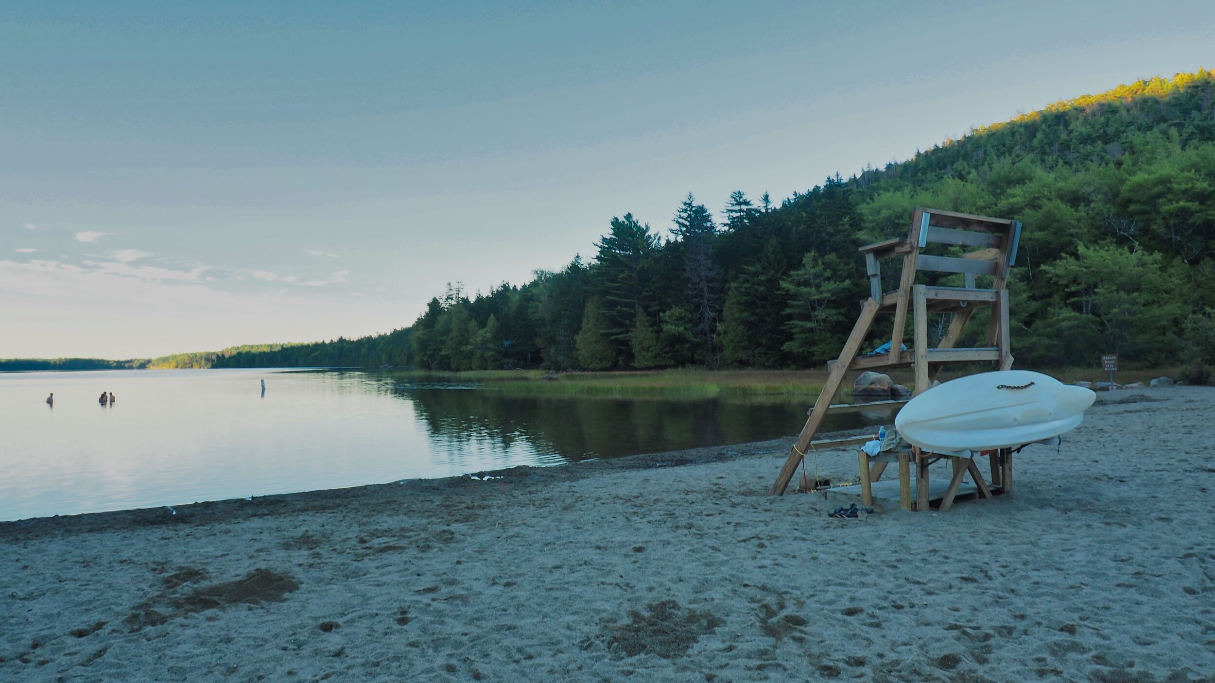 Acadia Echo Lake Beach