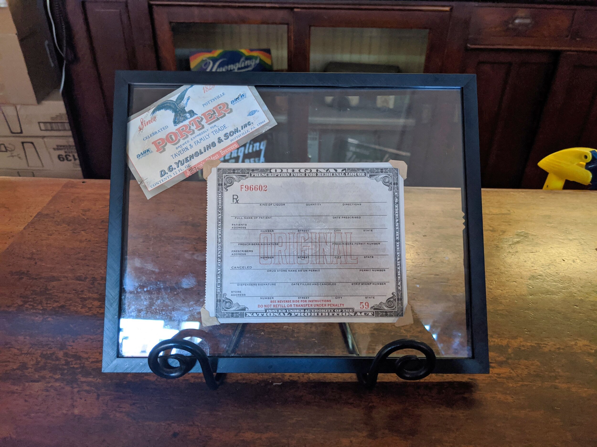 Medical prescription for beer during Prohibition