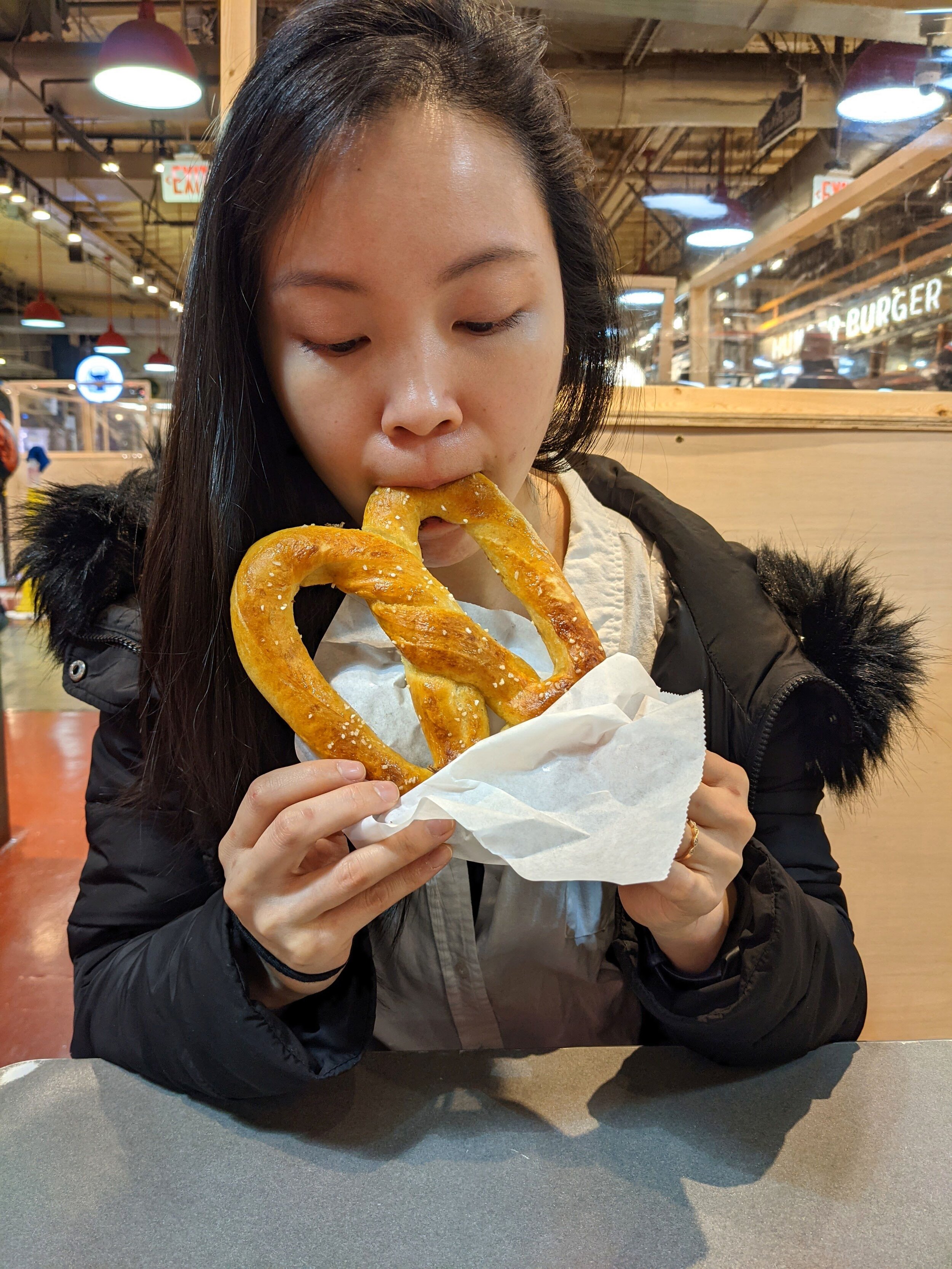 Philadelphia pretzel