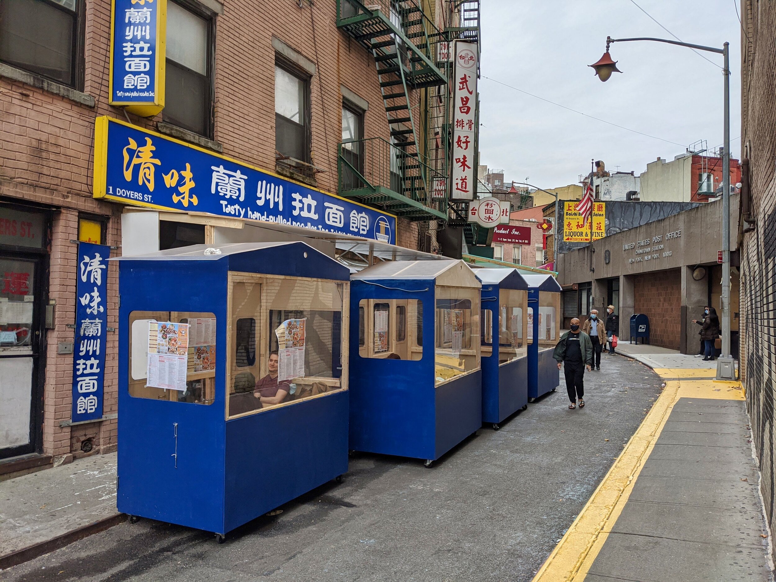 Look at these adorable little COVID-era dining cottages!