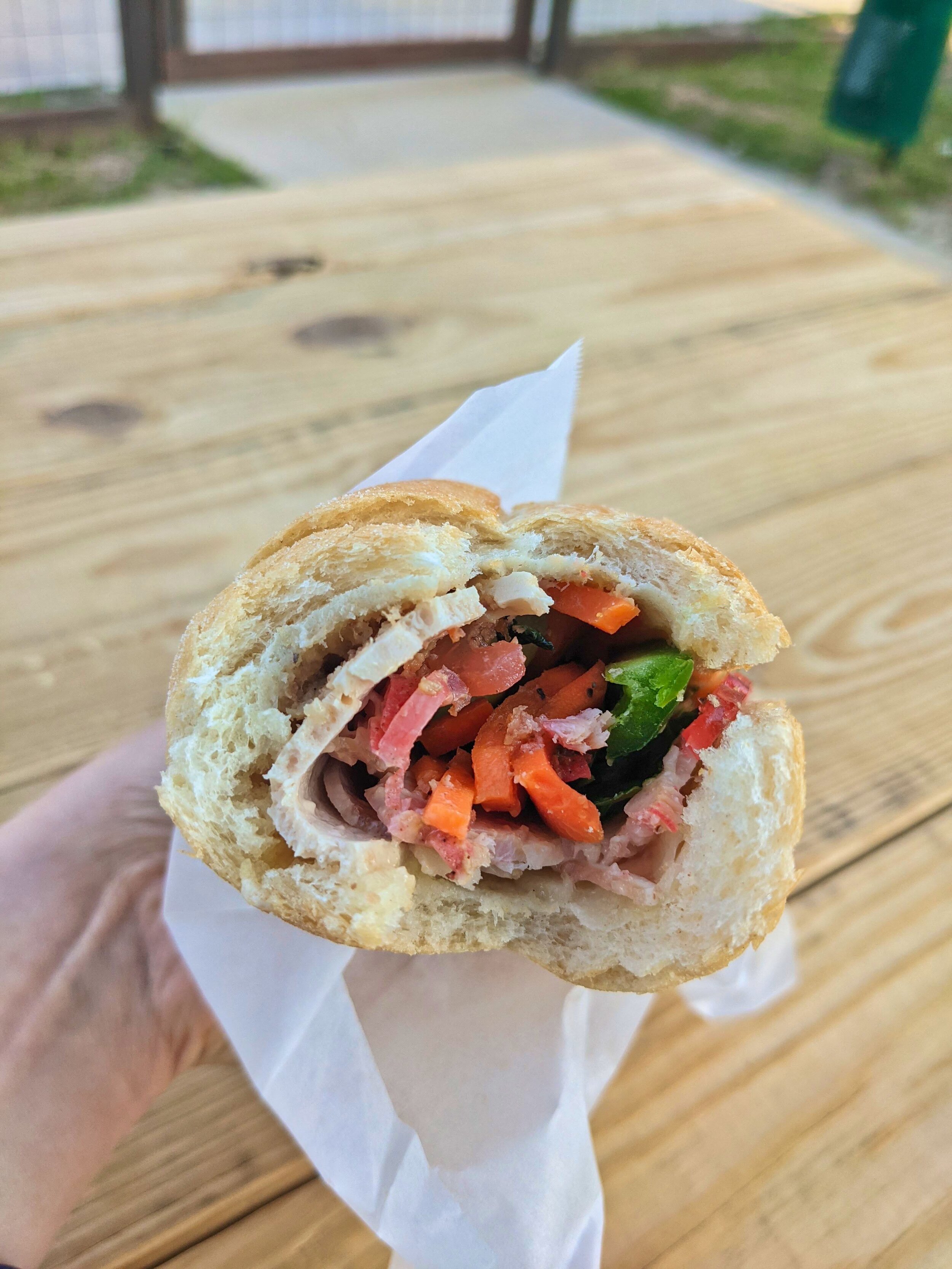 Parisian Bakery banh mi Houston
