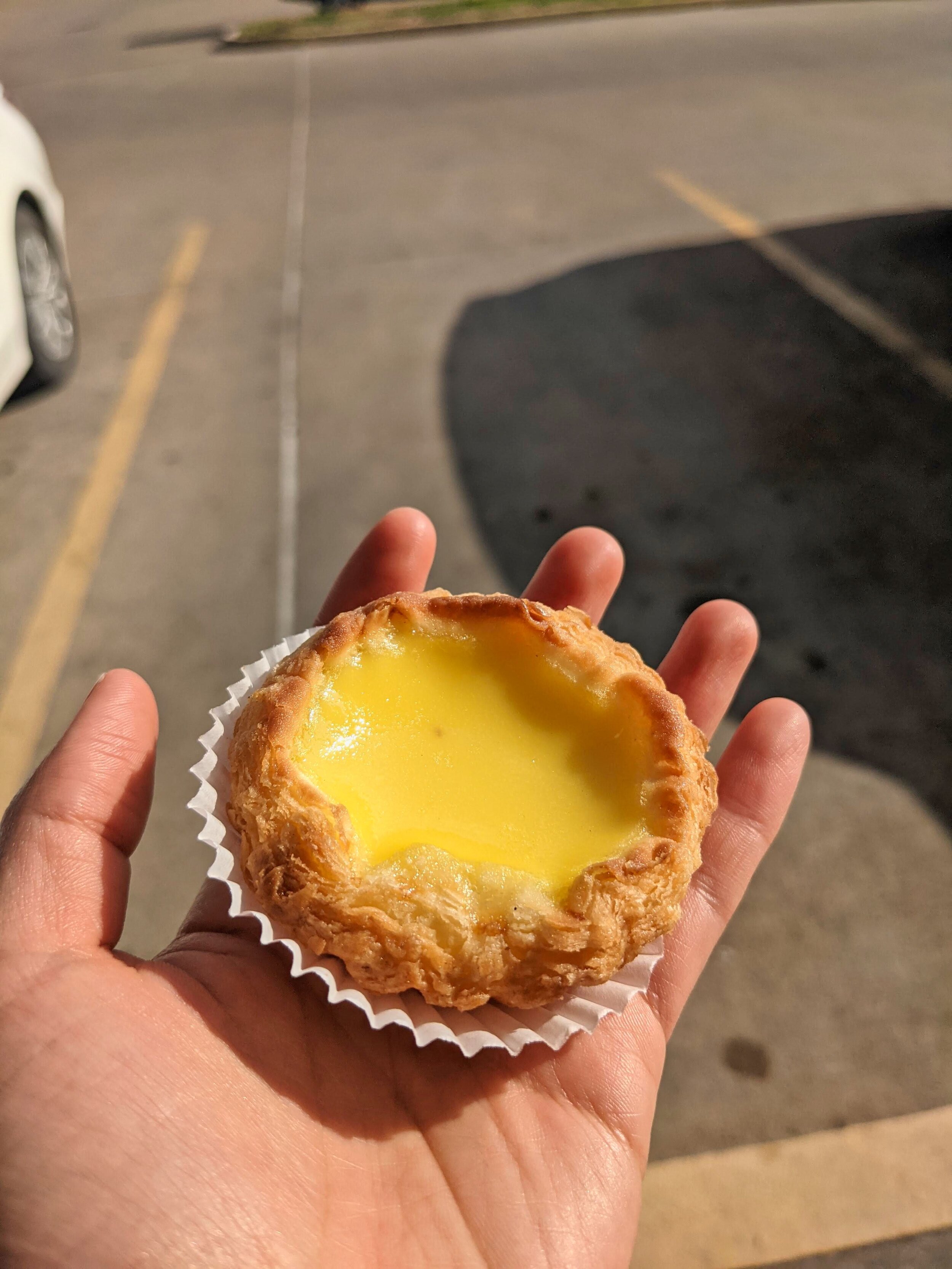 ECK bakery egg tart Houston