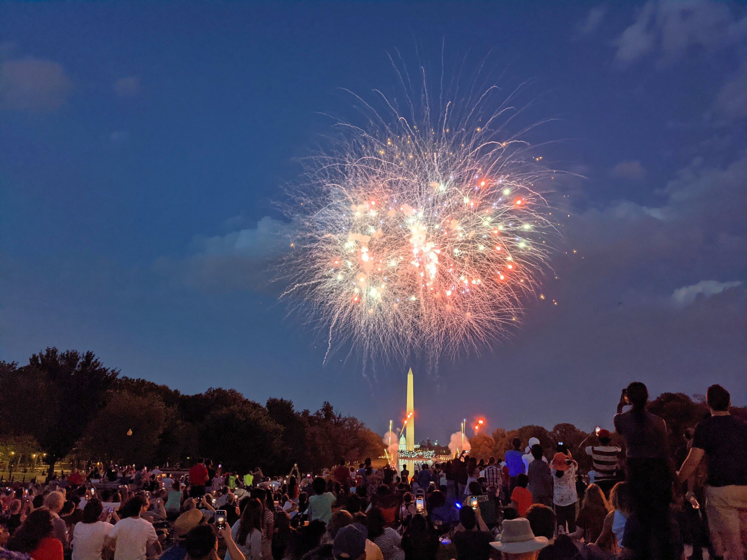 Washington DC Independence Day Fireworks
