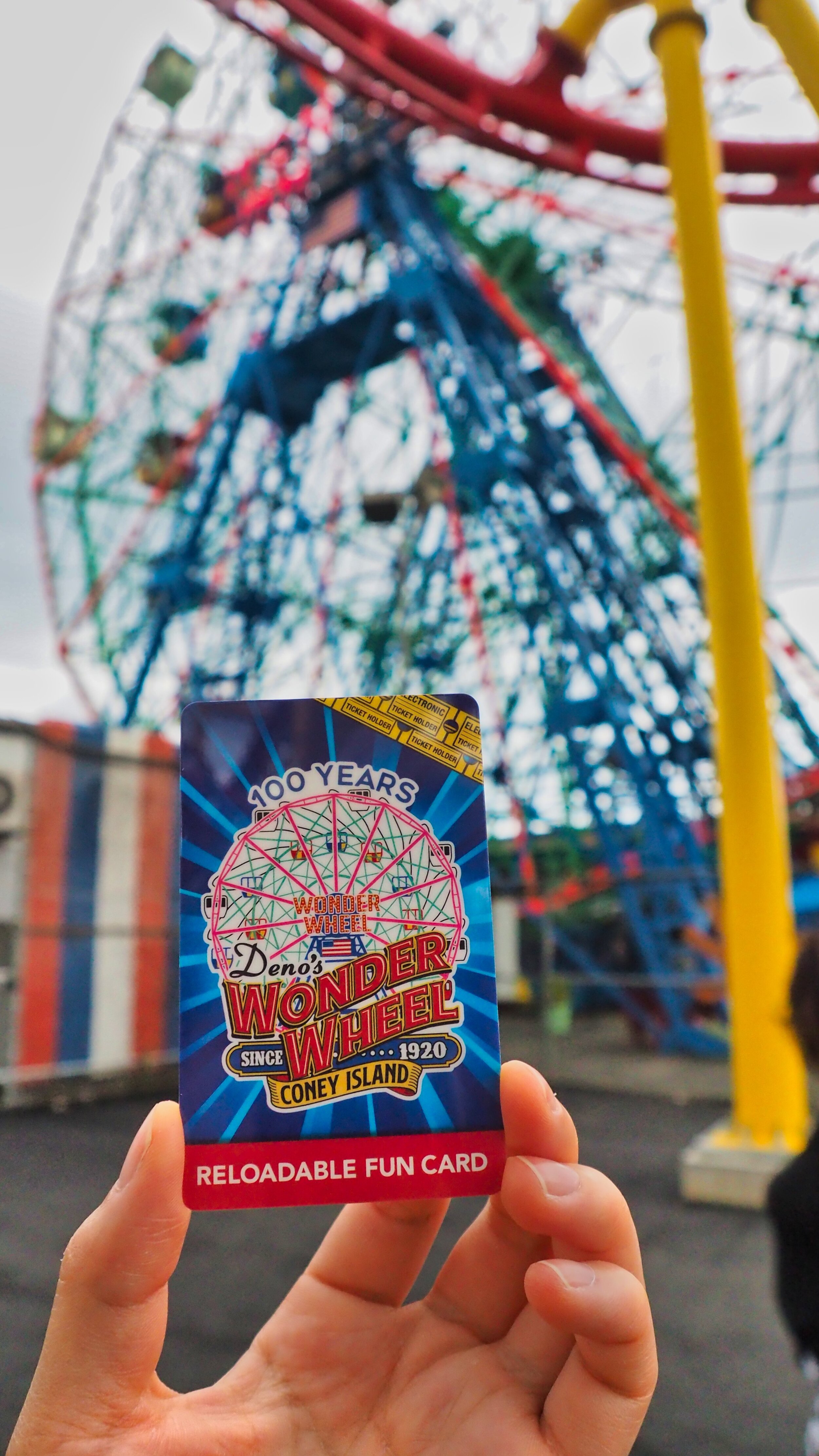 Deno’s Wonder Wheel Coney Island Boardwalk amusement park