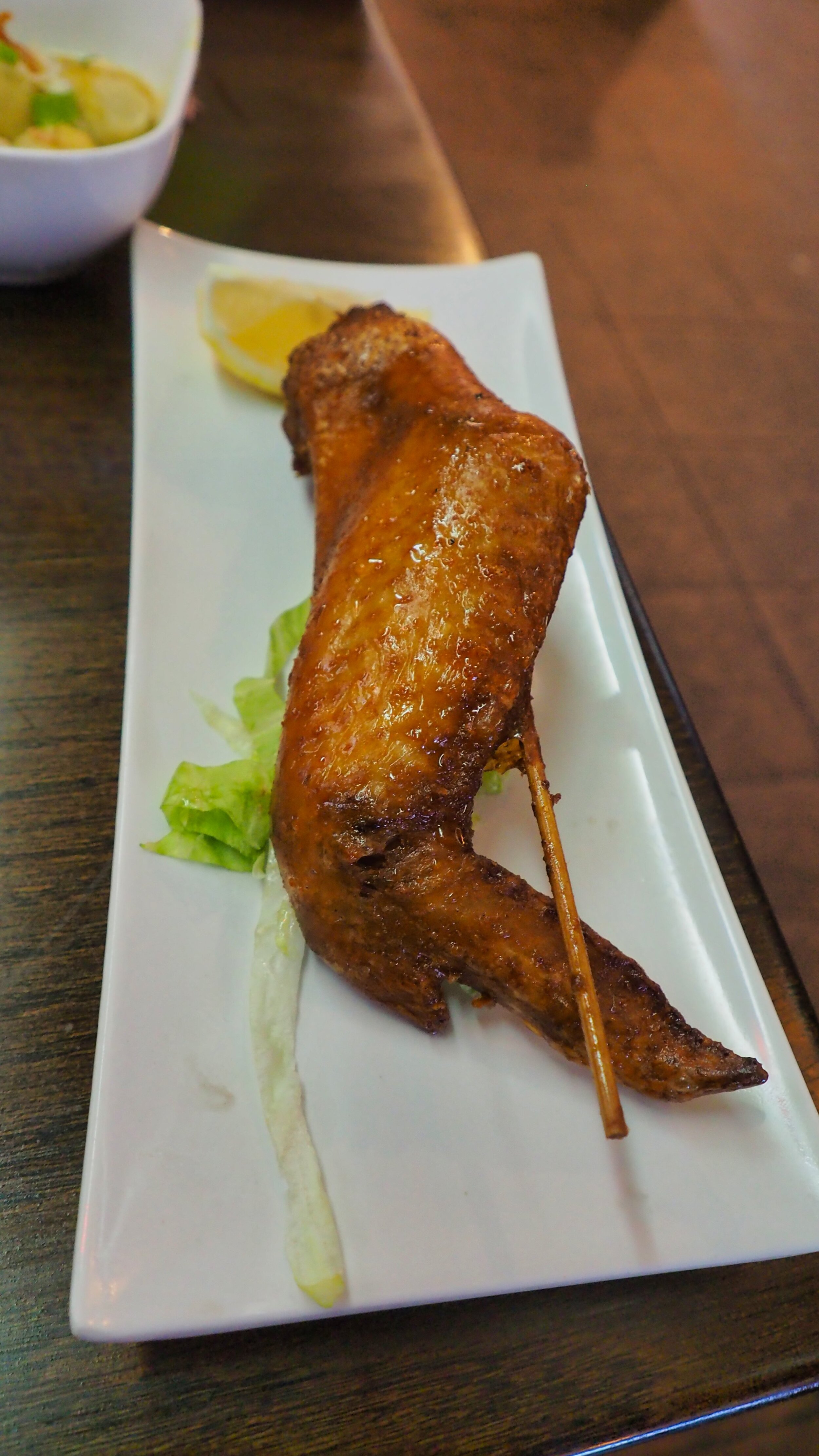 Hong Kong tea time chicken wing