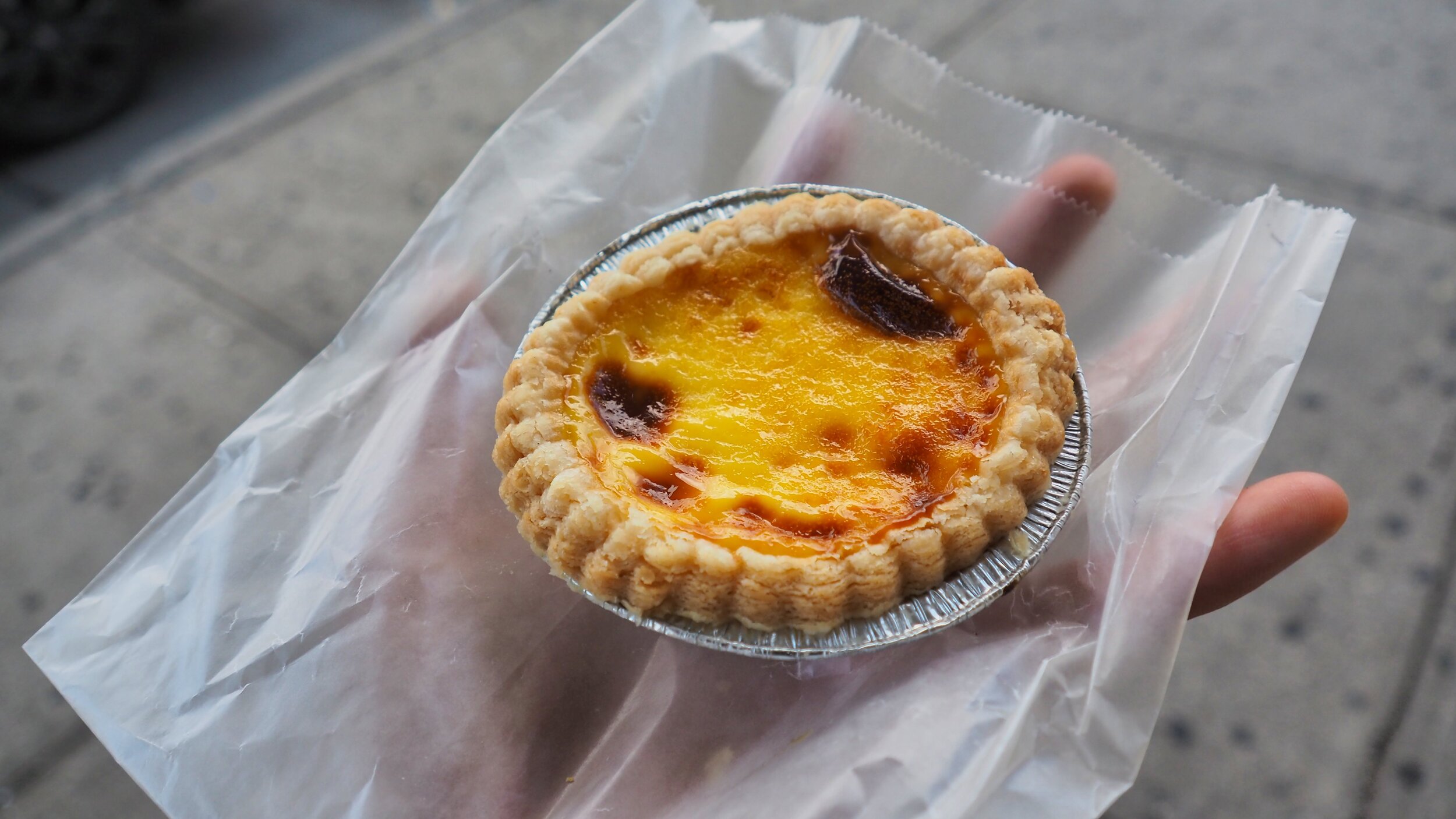 Egg tart Brooklyn
