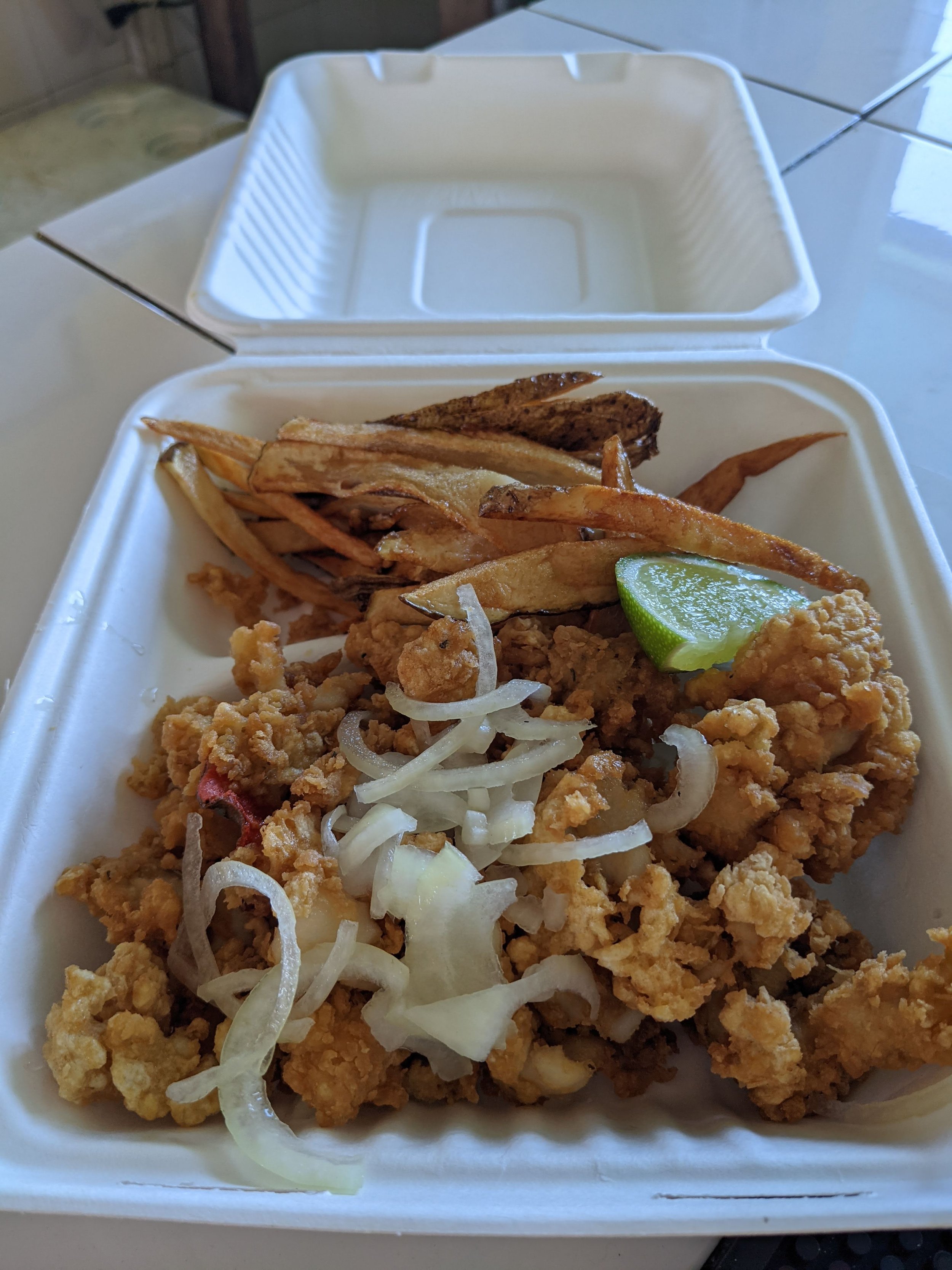 conch salad Nassau Bahamas