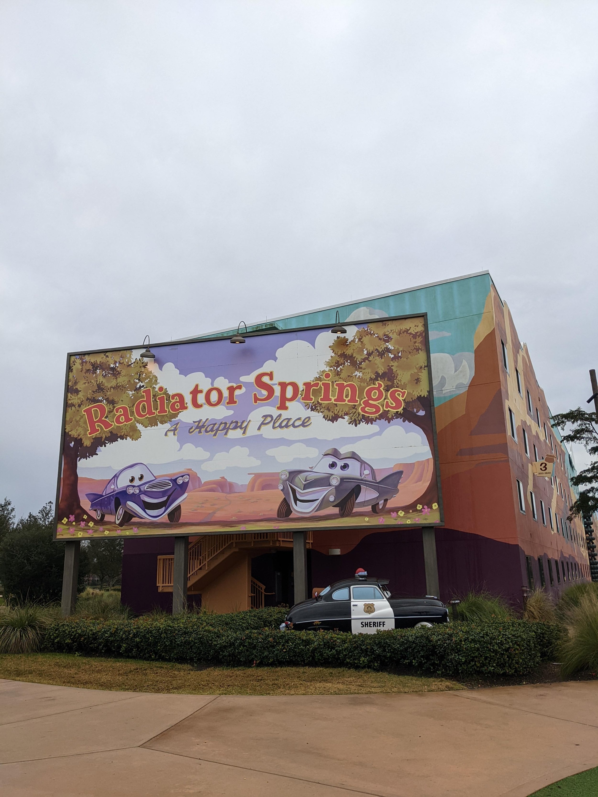 Disney World Art of Animation cars