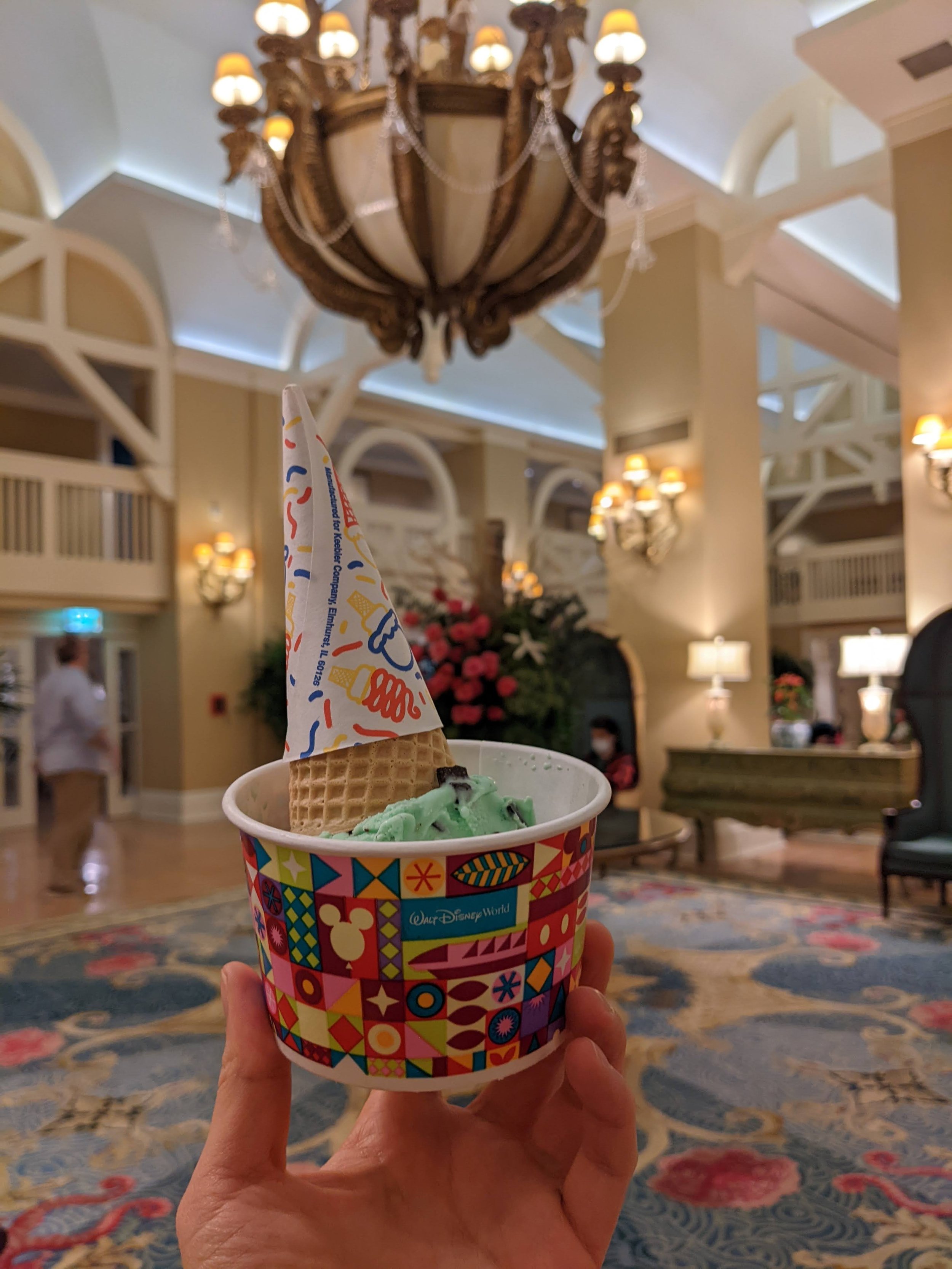 Disney Boardwalk ice cream