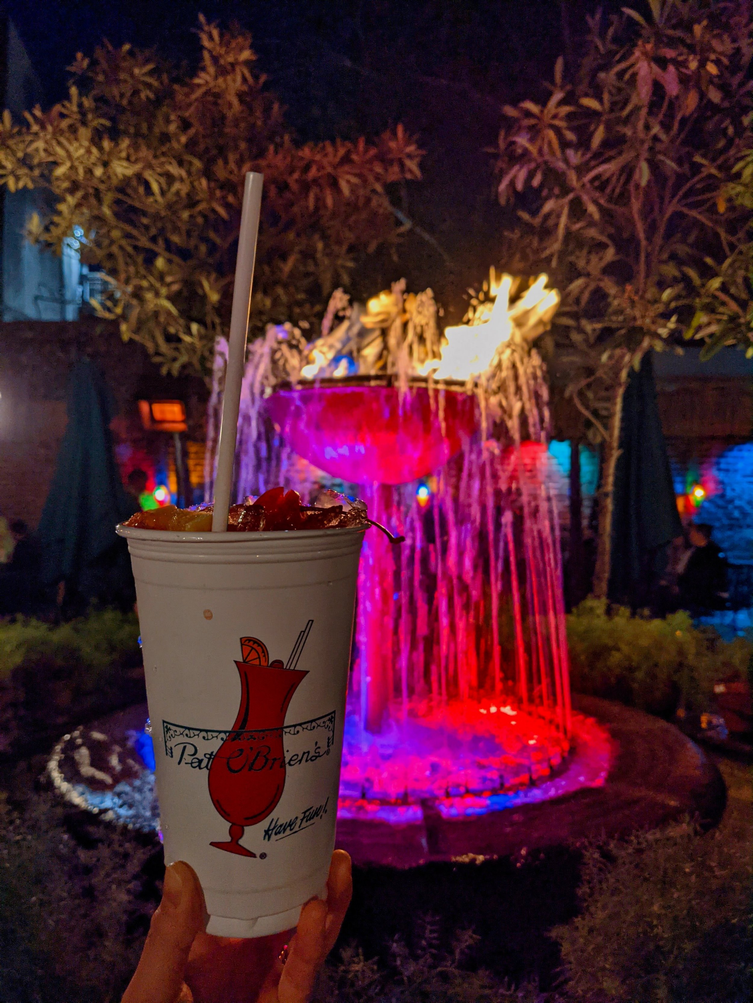 Pat O'Brien's hurricane New Orleans