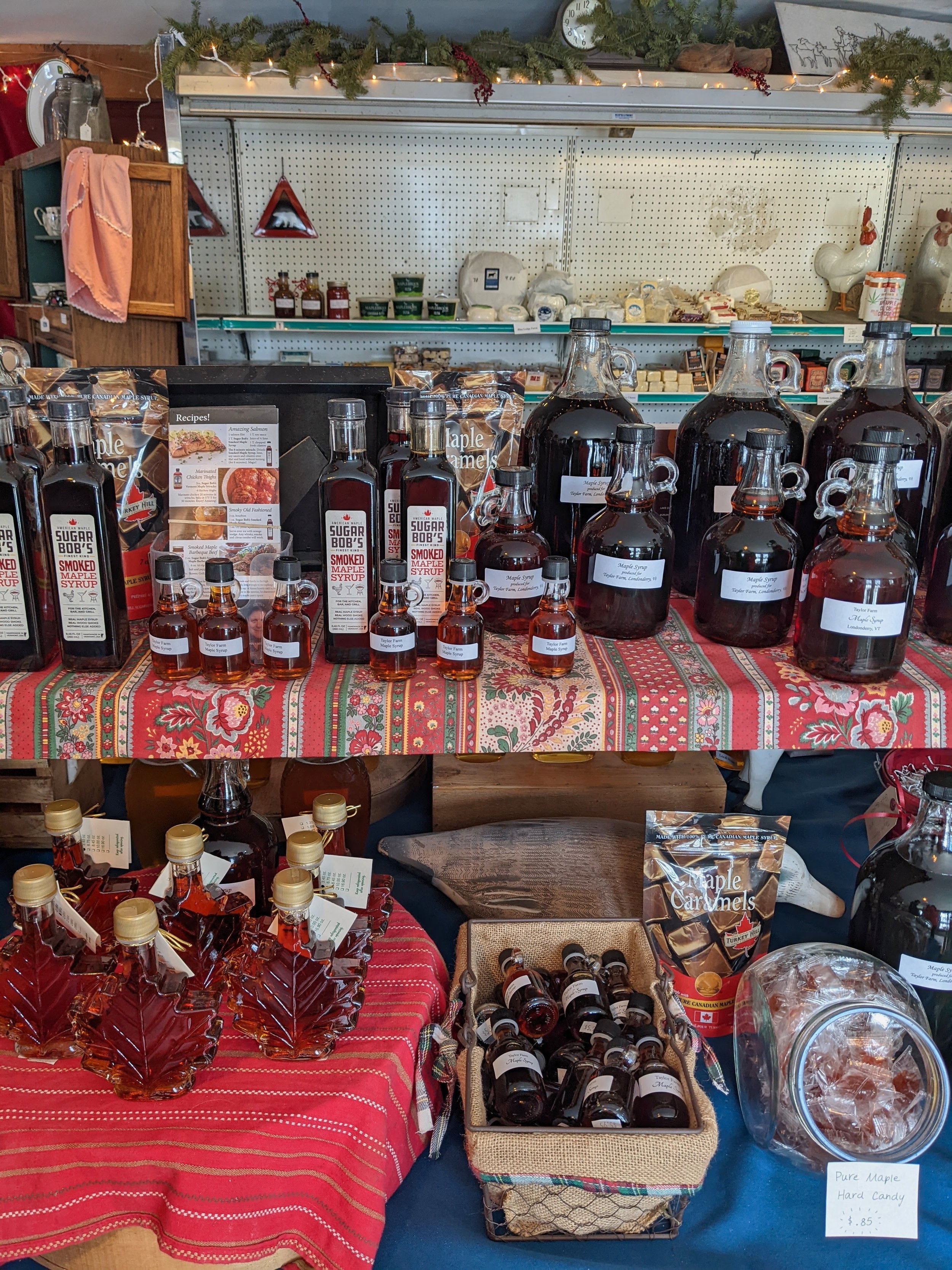 Vermont maple syrup farm