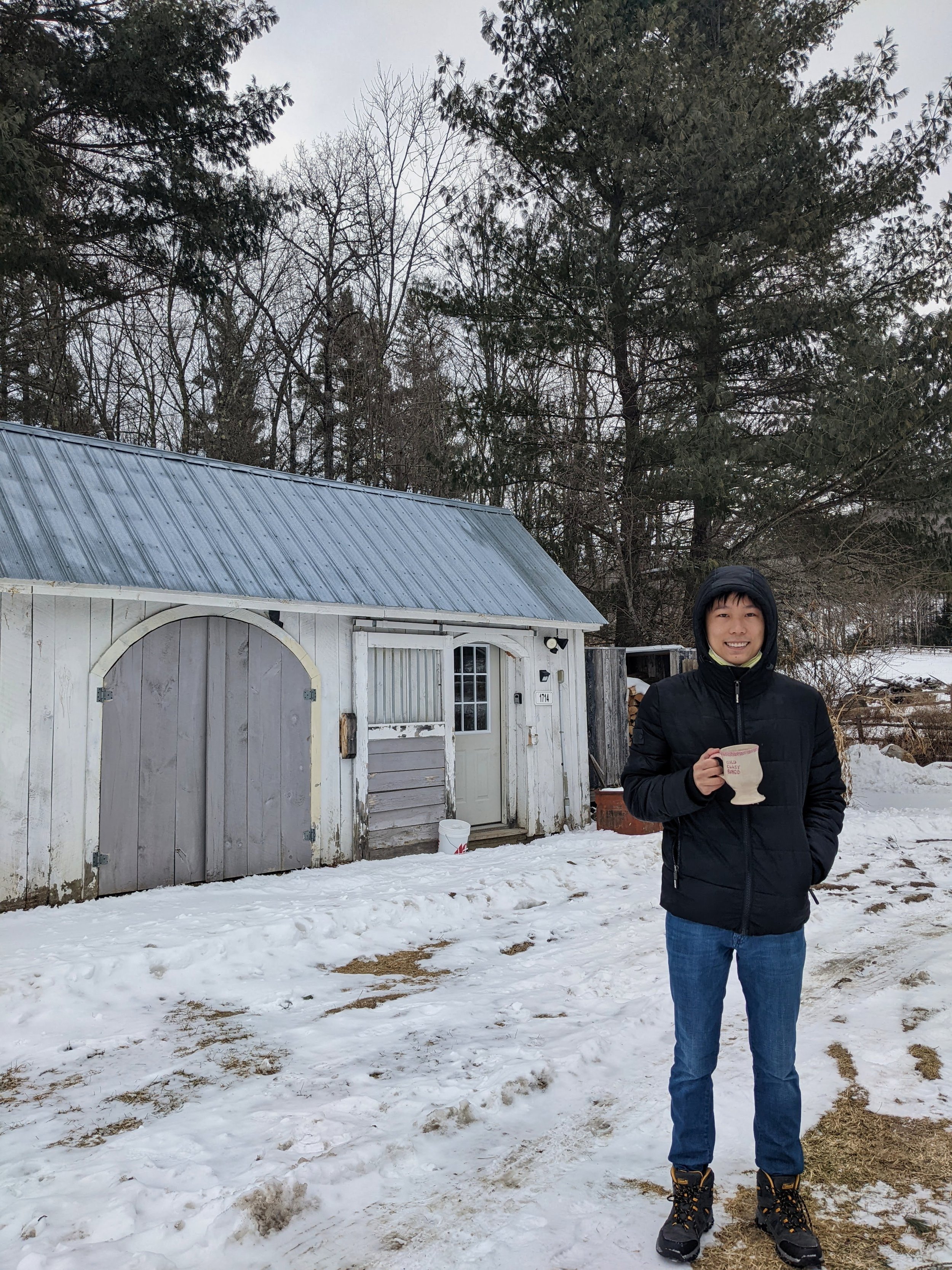 Vermont farm cabin stay