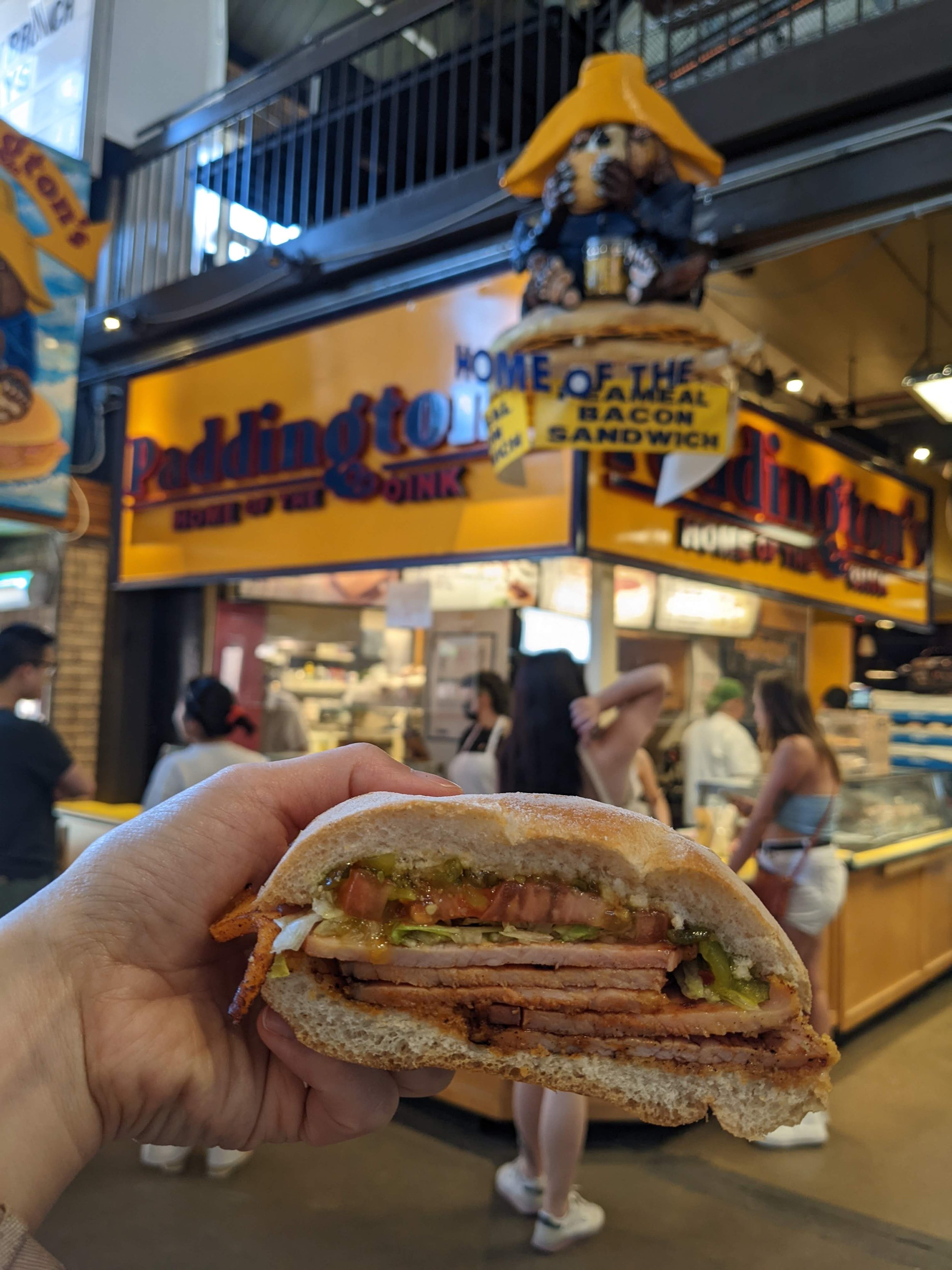 Paddington peameal bacon St. Lawrence Market