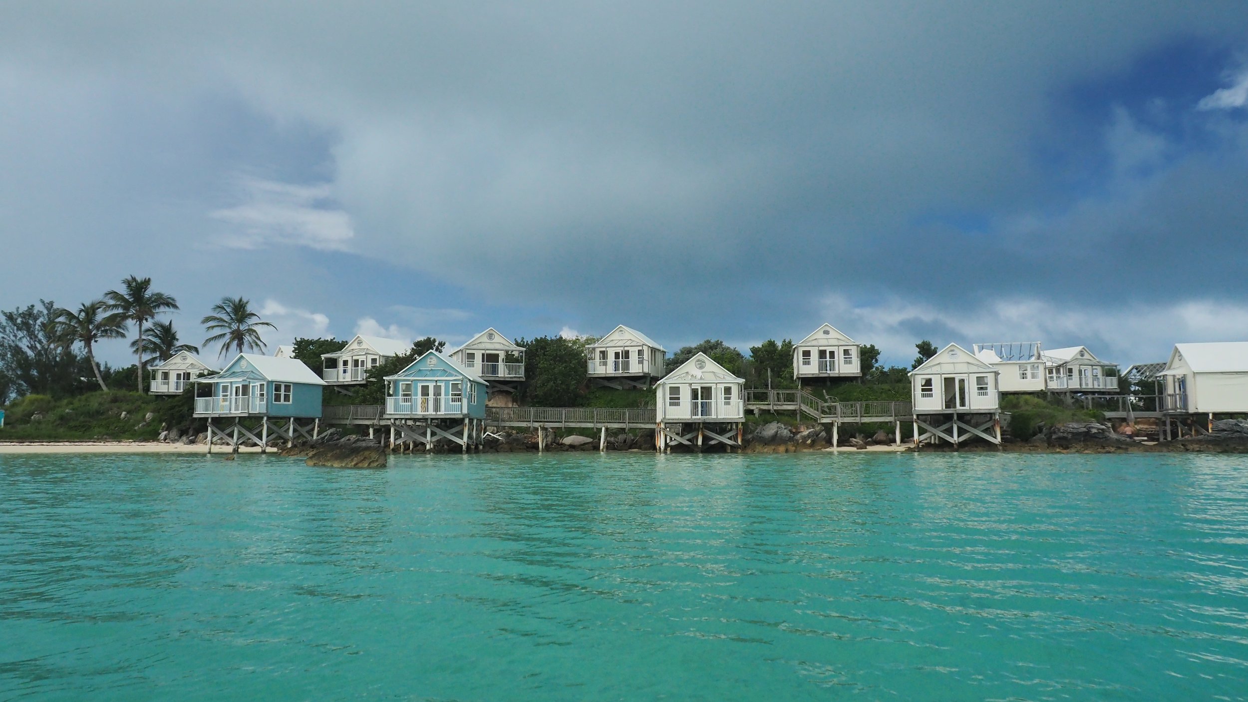 Bermuda floating house