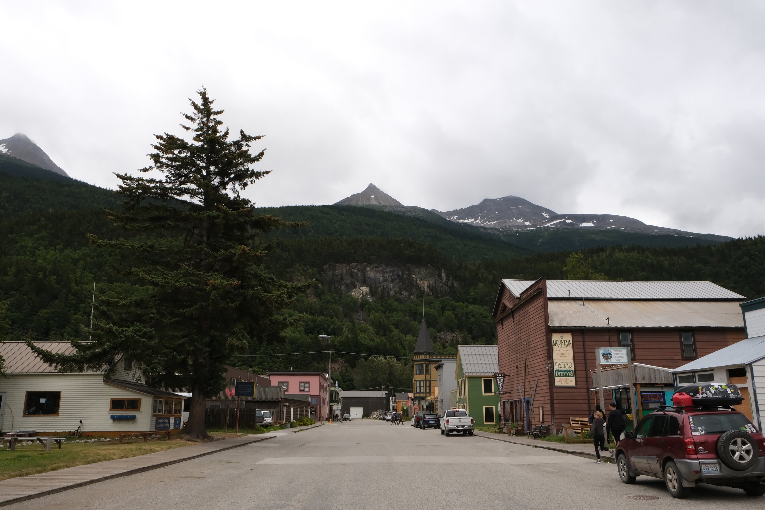 Skagway historic town AK