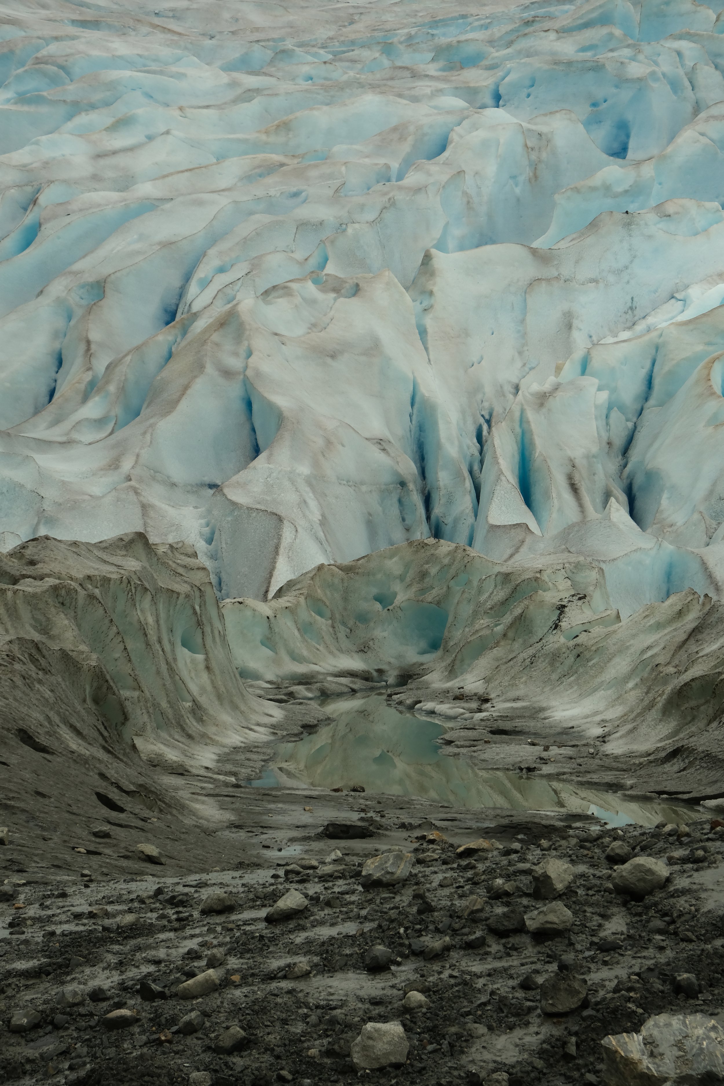 Alaska Mendenhall trek hike