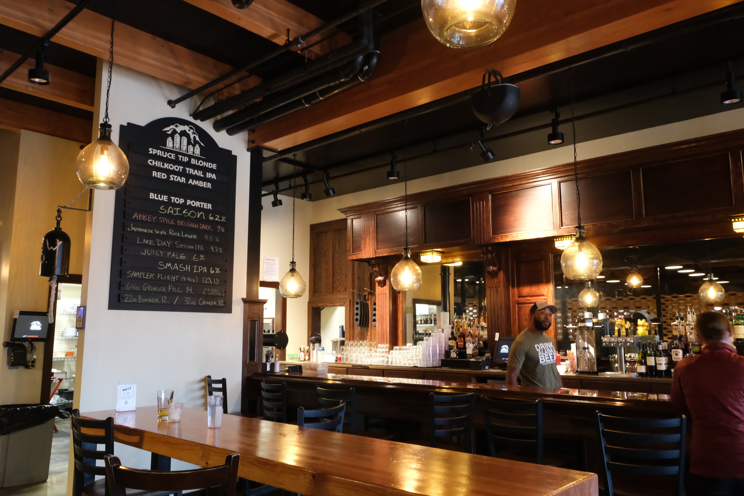 Spruce tip blonde ale Alaska