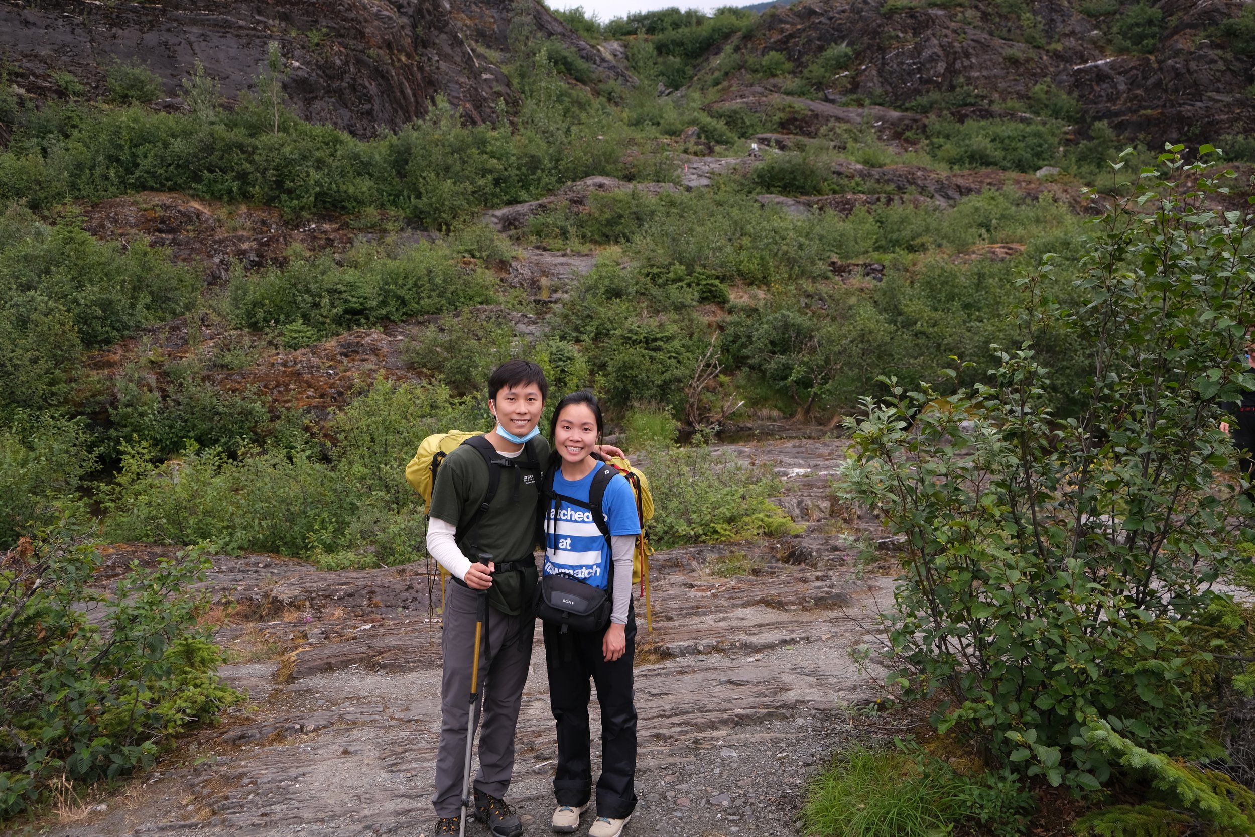 Mendenhall glacier hike tour