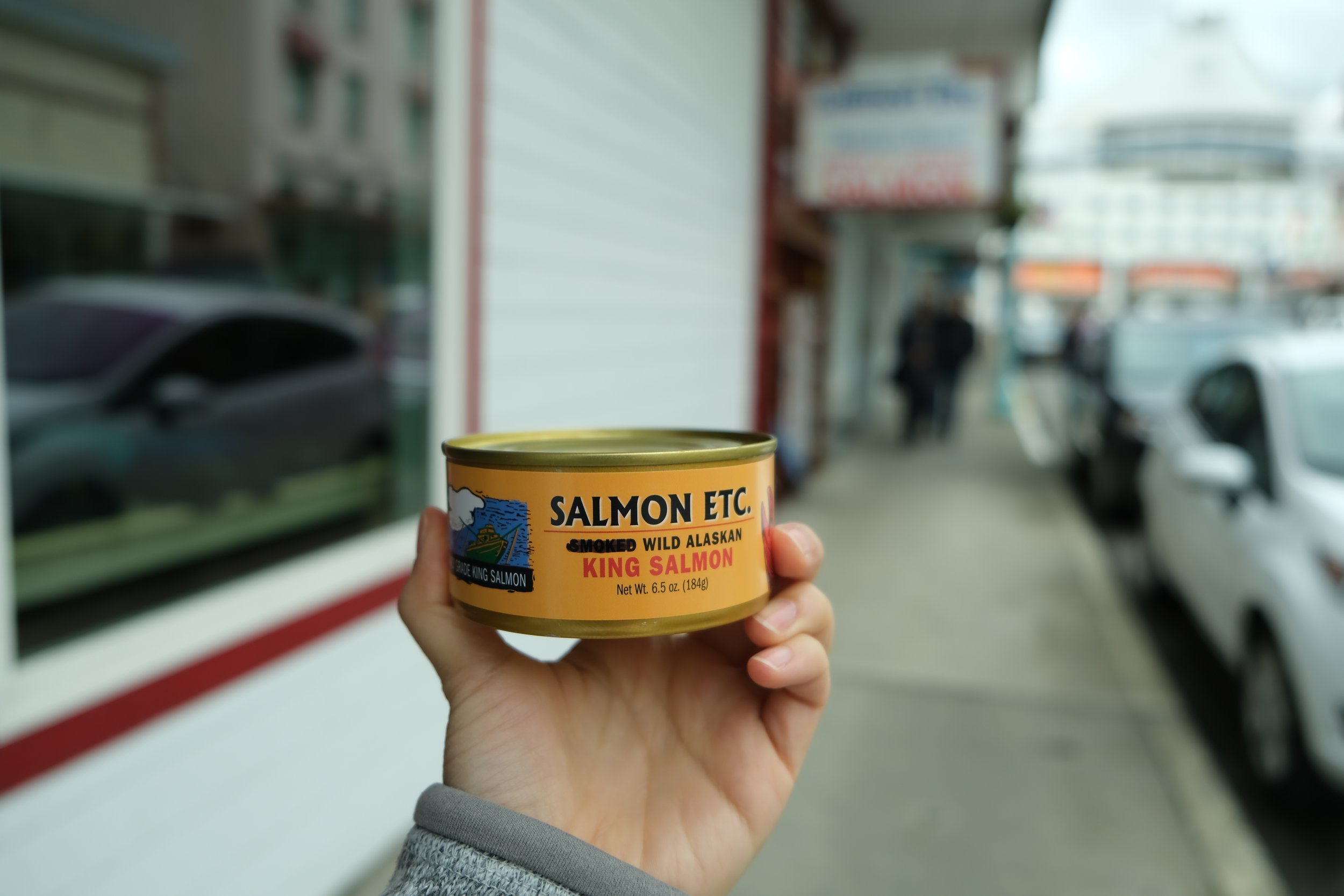 Alaskan smoked salmon