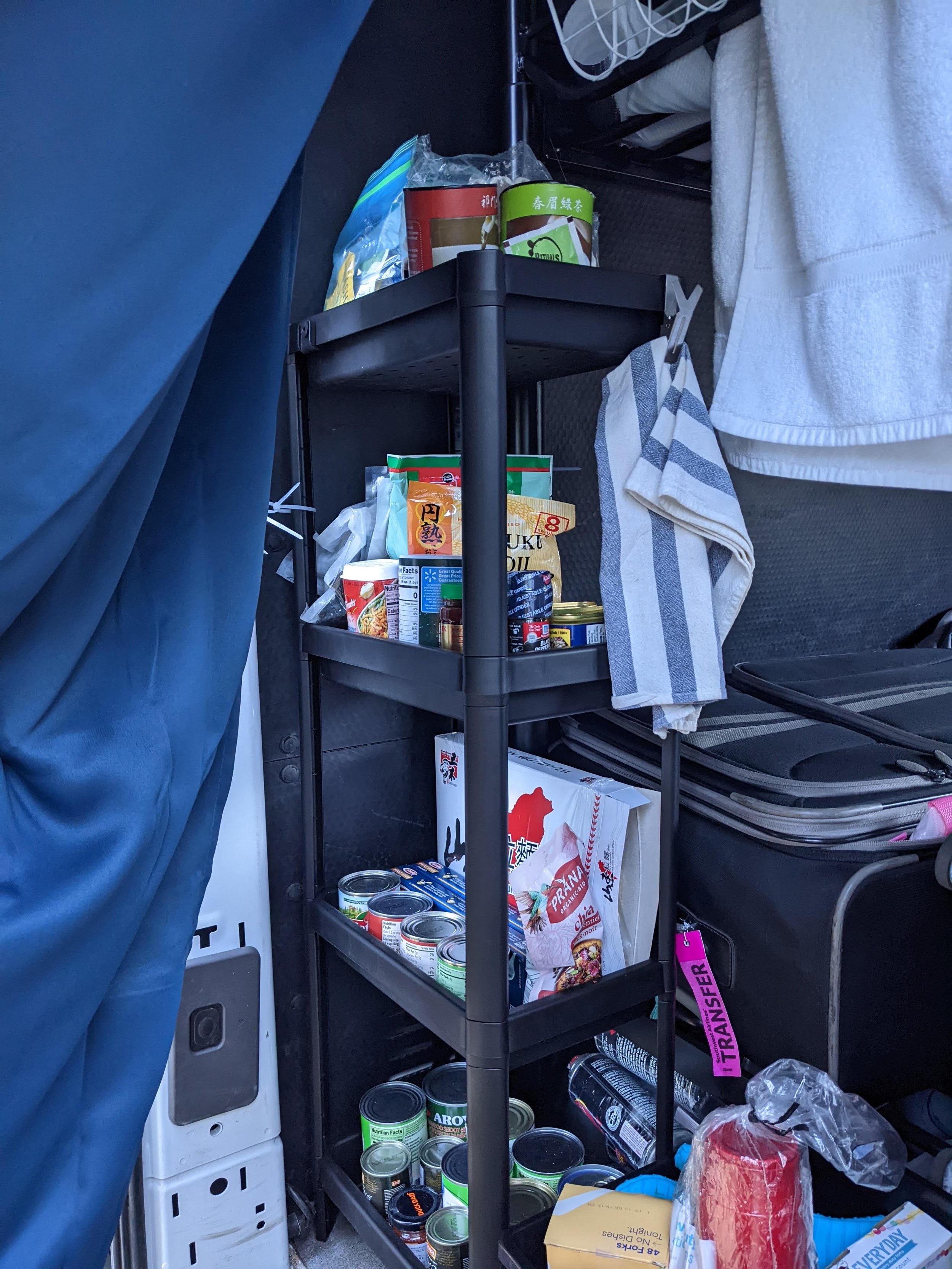 Van camp kitchen pantry