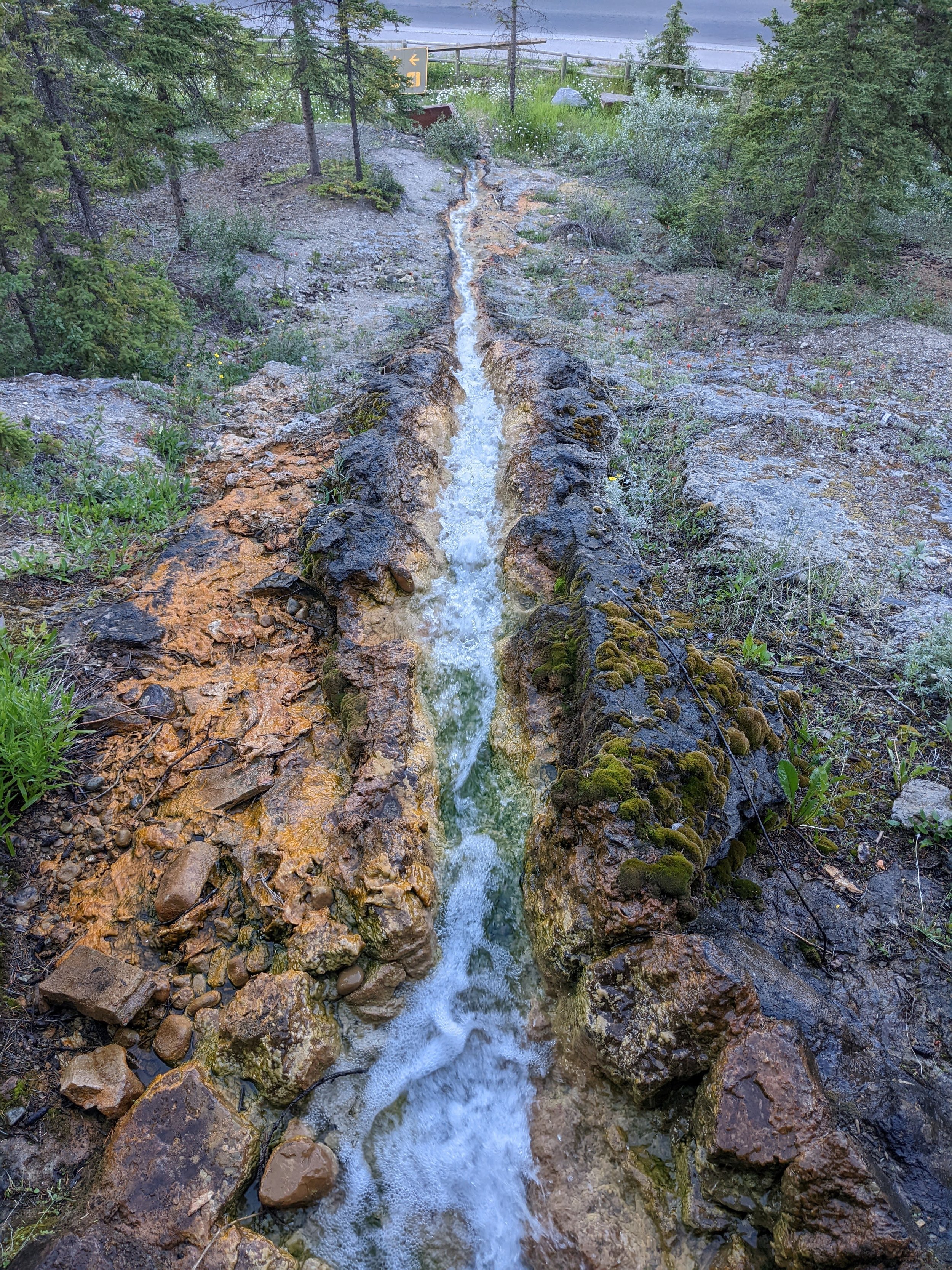 Banff hot springs