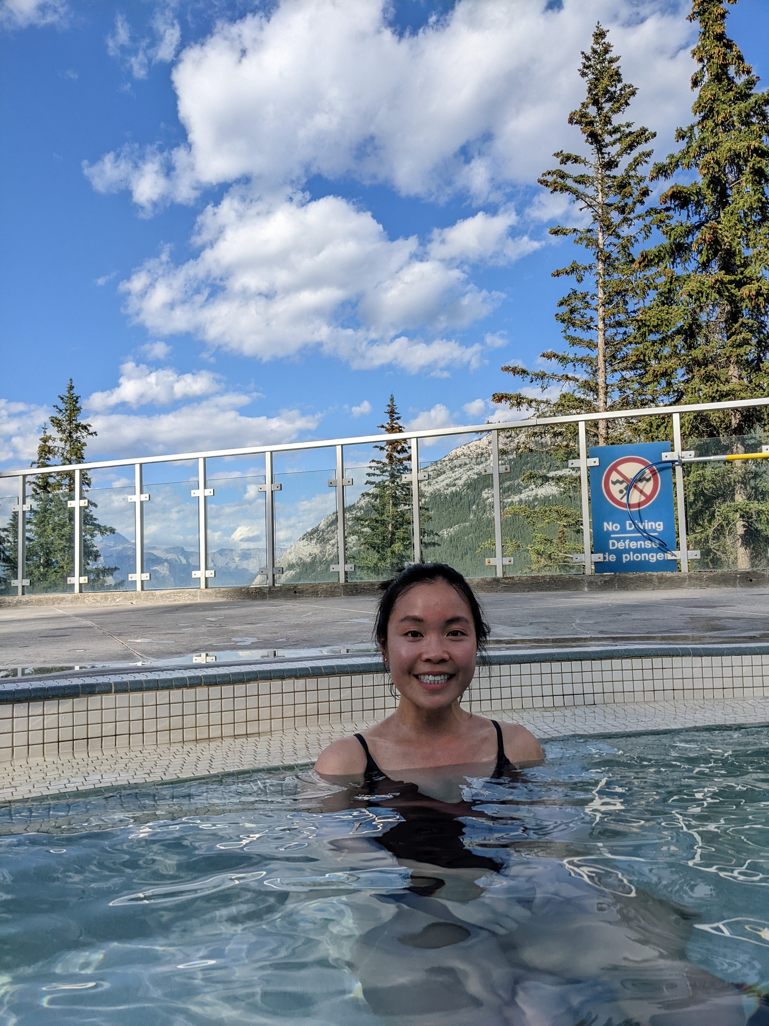 Banff hot springs